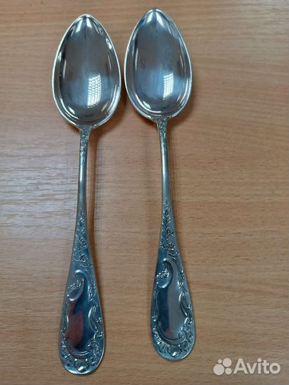 Ложки столовые серебро 800пр