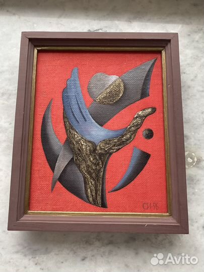 Картина маслом абстракция