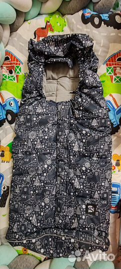 Зимний конверт в коляску