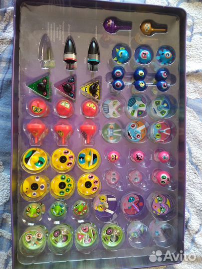 Почти полный набор волчков из окея