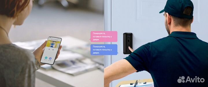 Умный дверной звонок Xiaomi 2K RU