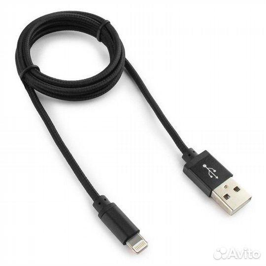 USB кабель для iPhone iPad 1 м в оплётке