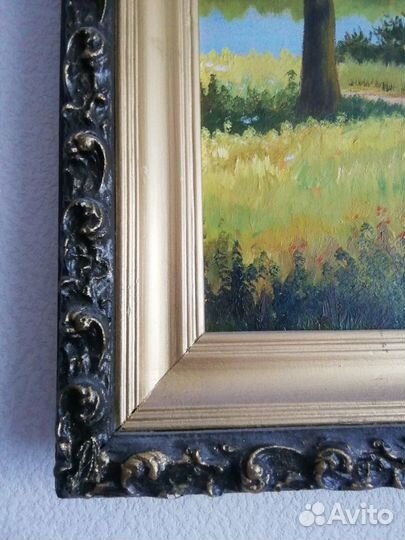 Авторская картина маслом на холсте большая 92/62 с