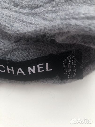 Женский набор шарф и шапка новый безбирки