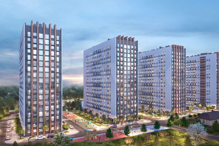1-к. квартира, 36,8 м², 13/18 эт.