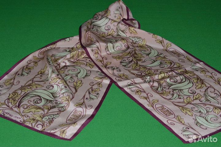 Шелковый шарф шелк города мира Париж