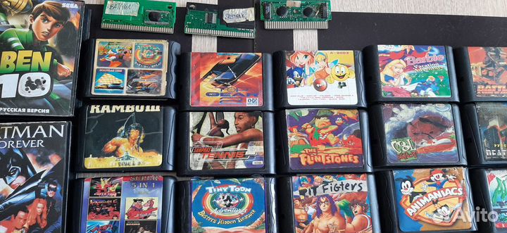 Картриджи сега sega