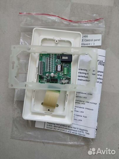 Пульт Systemair CE Control panel Villavent/3