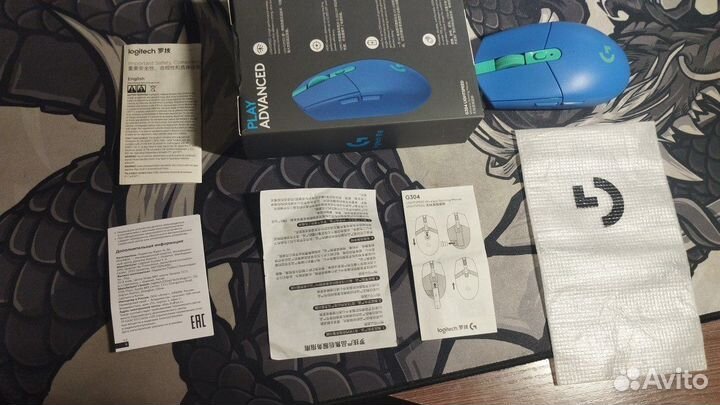 Мышь беспроводная logitech g304