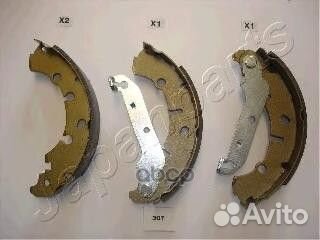 Колодки торм.бар.ford fiesta/fusion 1.25-1.8D 0