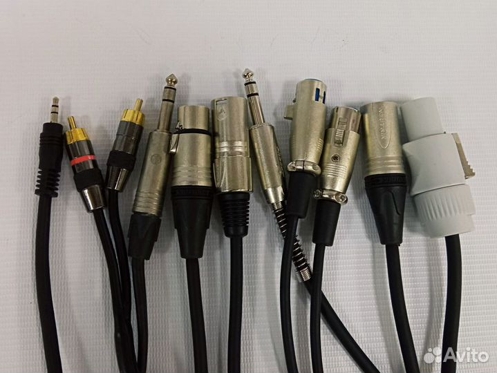 Звуковые разъемы и кабели, провода
