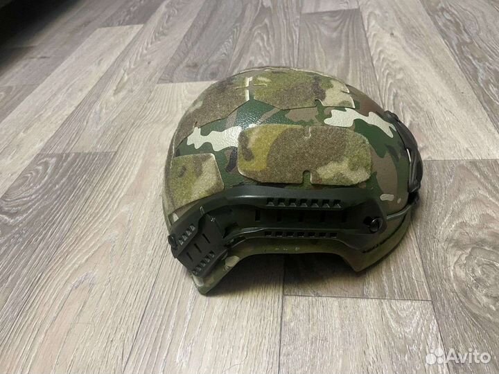 Кевларовый безухий шлем ops-cor MultiCam размер1