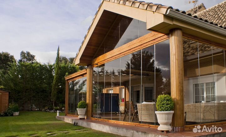 Безрамное остекление любой сложности