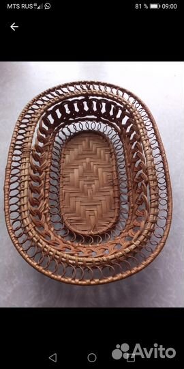 Вазочка из бересты