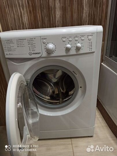 Стиральная машина бу indesit 4 кг