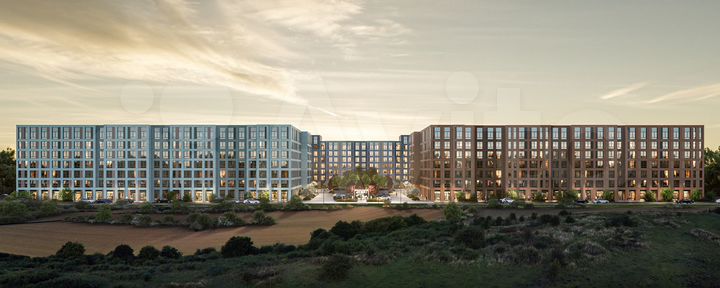 1-к. квартира, 43,9 м², 6/8 эт.