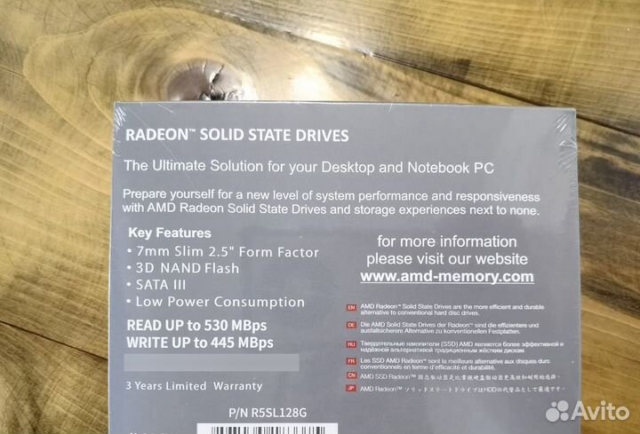 SSD AMD Radeon R5 R5SL128G 2.5