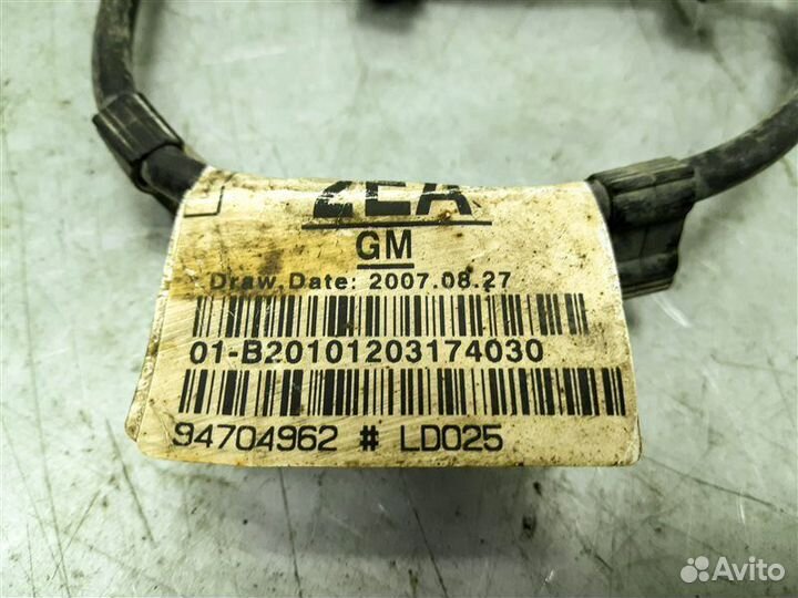 Проводка, коса задний Opel Astra H L69 Z16XER