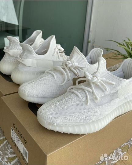 Новые Оригинал Yeezy 350 V2 bone