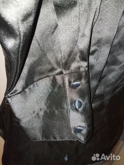 Атласная блузка Zara L женская