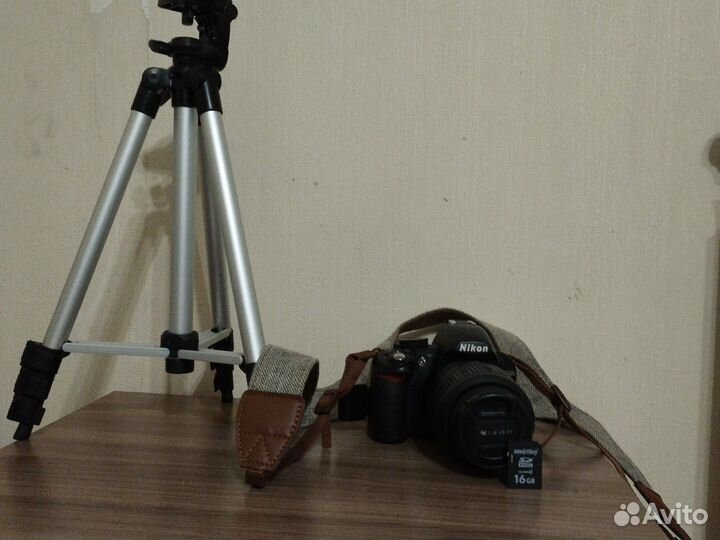 Зеркальный фотоаппарат nikon d3100 kit