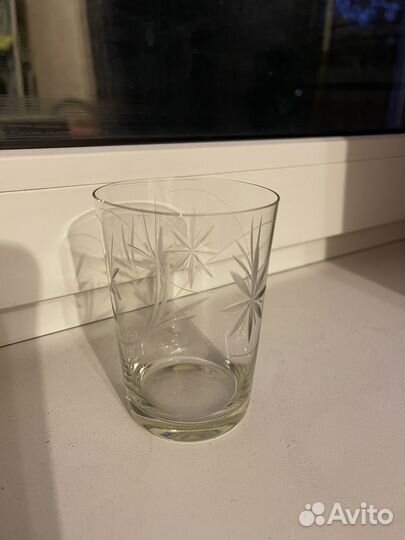 Рюмки и фужеры из стекла СССР