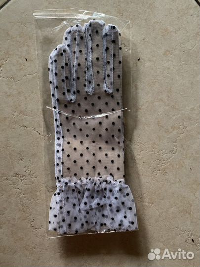 Перчатки женские кружевные