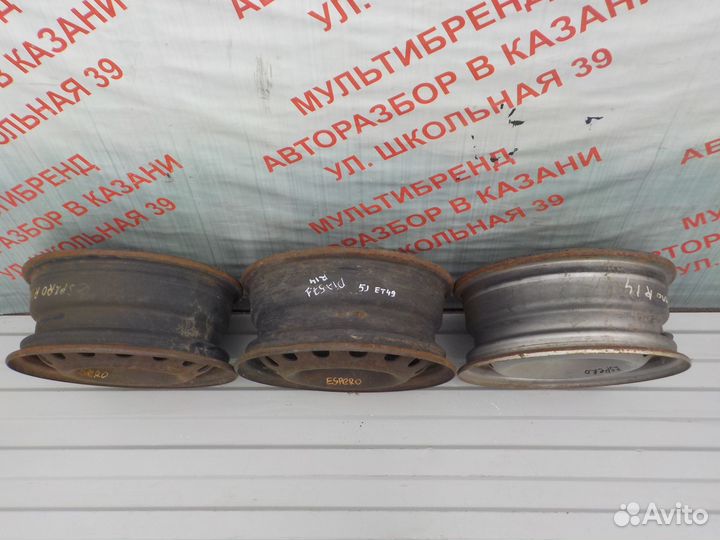 Диски штампованные штампы Дэу Эсперо R14