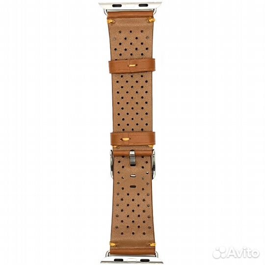 Ремешок Кожа Перфор Apple Watch 38/40/41 кор
