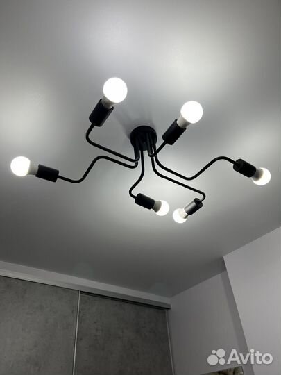 Люстра потолочная современная