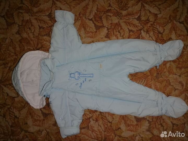 Комбез-конверт до 9 мес