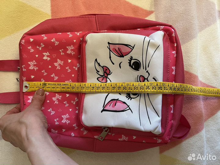 Новый рюкзак детский с котиком