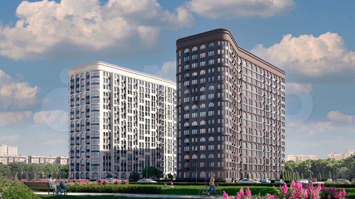 1-к. квартира, 45 м², 6/16 эт.
