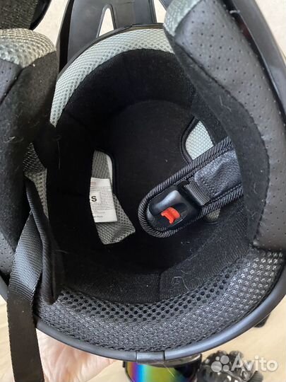 Кроссовый шлем комплект