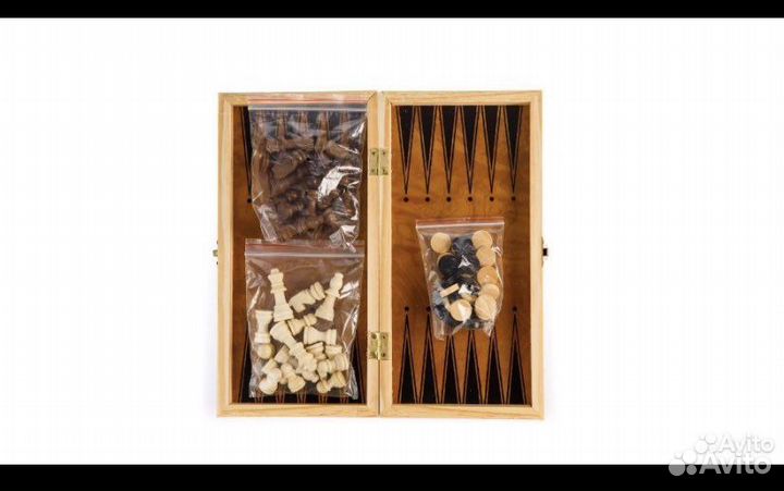 Sprinter Шахматы,шашки,нарды 3 в 1