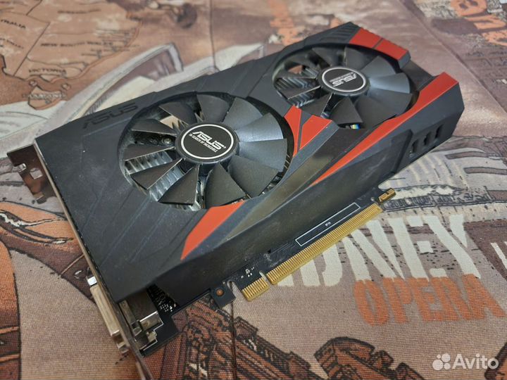 Видеокарта asus Expeditionn GTX1050Ti 4GB Обмен