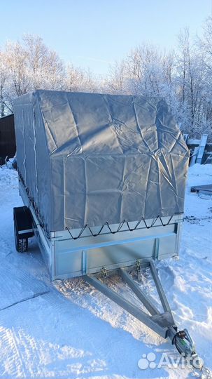 Прицеп 3.5х1.5 тент 1.8 метра rinal