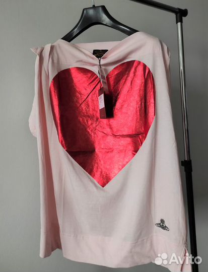 Новая футболка Vivienne Westwood оригинал оверсайз