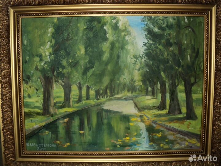 Картина маслом 40*30 см в раме