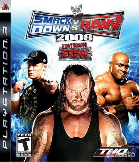 WWE SmackDown vs Raw 2008 (PS3) Продажа, Обмен
