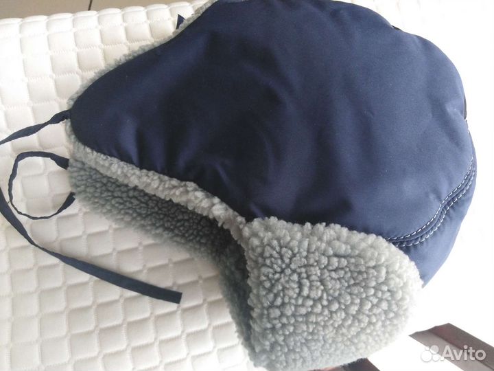 Шапка зимняя для мальчика, р. 50