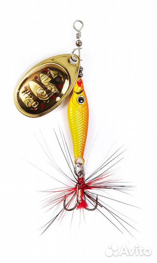 Блесна вращ. Lucky John trian blade round 09.0г 00