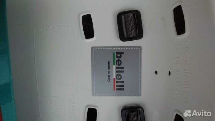 Итальянское детское велокресло + шлем