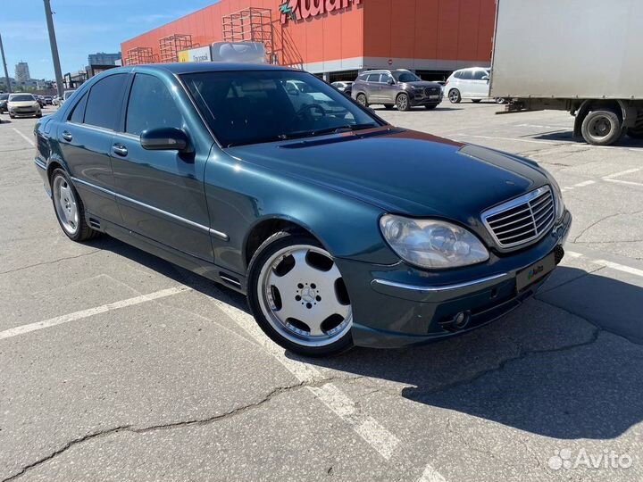 Mercedes-Benz S-класс 3.2 AT, 1999, 350 000 км