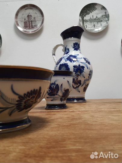 Набор для воды лфз винтаж фарфор СССР