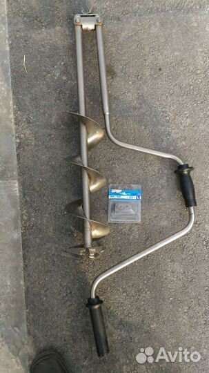 Бур титановый 3 ножа