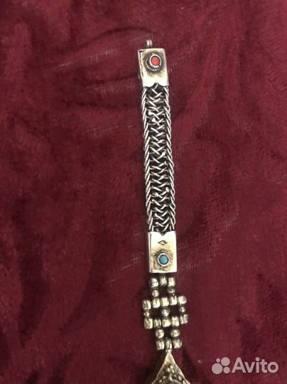 19 век, серебряное украшение