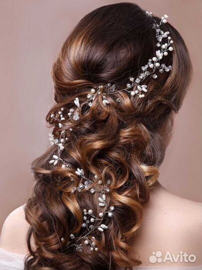 Украшения в волосы на свадьбу