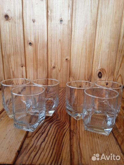 Стаканы 6 штук