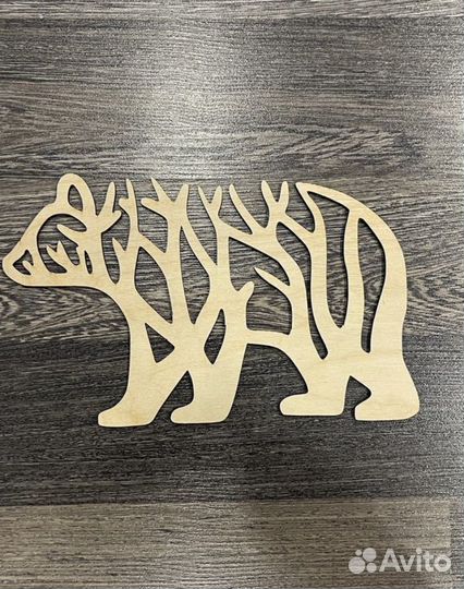 Лазерная резка фанеры и гравировка